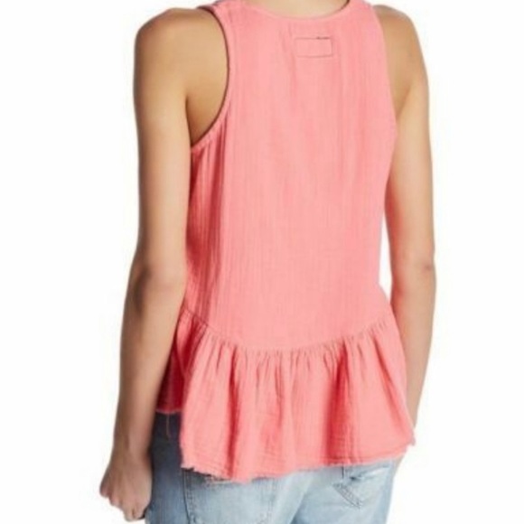 Current/Elliott Ballet Tank Confetti Pink NWT $138 - Picture 4 of 6